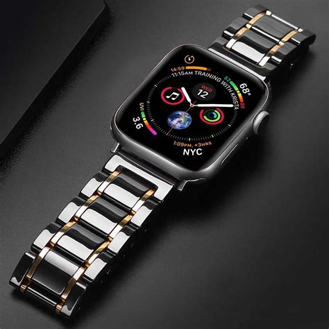 luxury apple watch bands men's.